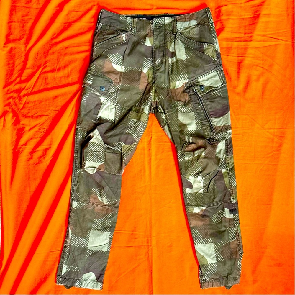 G-Star RAW Roxic Cargo (AOP) Graphic Cargo Pants 32-32